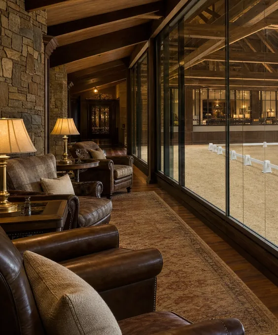 马术俱乐部观赛休息区